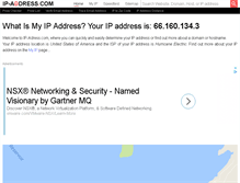 Tablet Screenshot of ip-adress.com