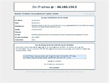 Tablet Screenshot of ip-adress.se